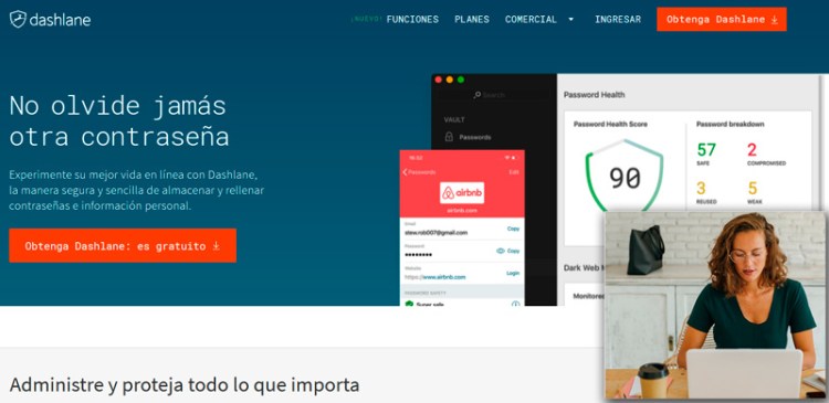 Dashlane (No vas a olvidar de nuevo otra contraseña)
