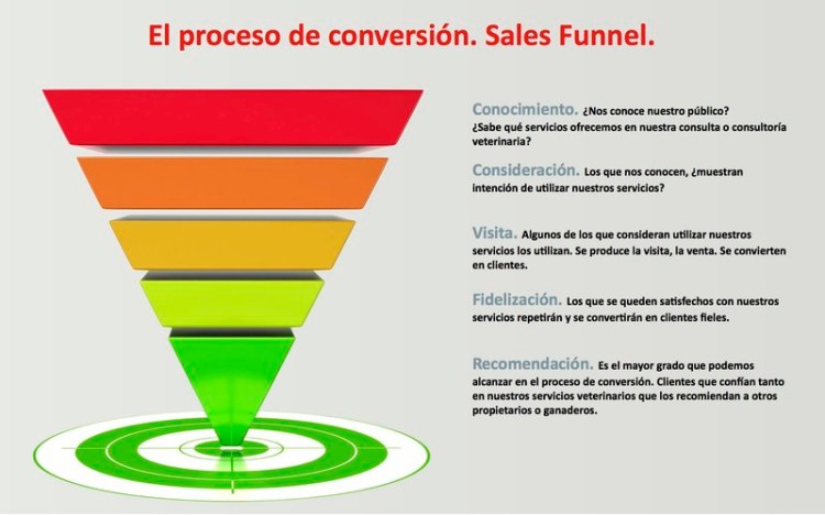El proceso de conversión