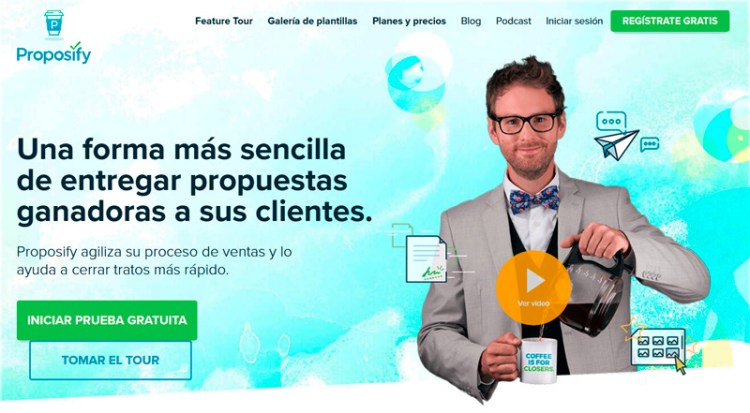 Proposify (Plantillas: Propuestas para clientes)