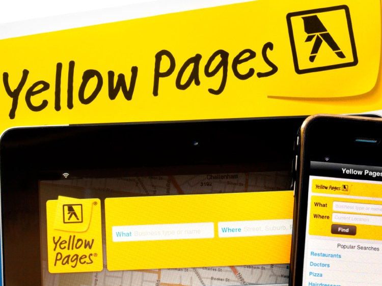 Yellow Pages es un ejemplo de directorio virtual